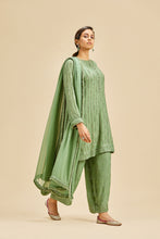 Load image into Gallery viewer, OLIVE GREEN PALAZZO SET