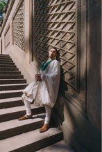 Load image into Gallery viewer, Moonlit Pearl Sherwani Set