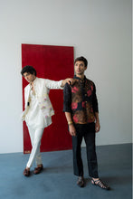 Load image into Gallery viewer, Deep Fuschia Nehru Jacket Set