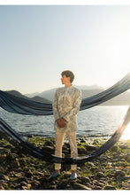 Load image into Gallery viewer, Arctic Bloom Bandhgala Set