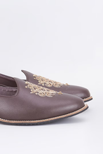 Load image into Gallery viewer, Bon Bon Crwon Leather Loafers