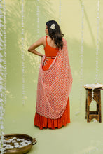 Load image into Gallery viewer, Reddish Orange Embroidered Anarkali Set