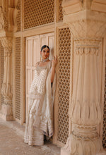 Load image into Gallery viewer, Shabnam - Daisy Ivory Kurta Set with Sharara & Dupatta
