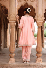 Load image into Gallery viewer, Maham - Pink Anarkali Set with Salwar & Dupatta