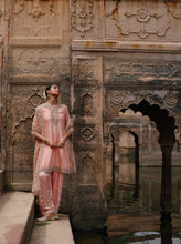 Load image into Gallery viewer, Maham - Pink Anarkali Set with Salwar & Dupatta
