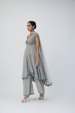 Load image into Gallery viewer, Crystal Grey Kurta Set