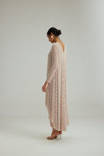 Load image into Gallery viewer, Ash Pink Pearl Drop Kurta set