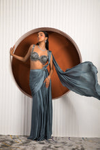 Load image into Gallery viewer, JADE SAREE