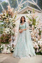 Load image into Gallery viewer, Aqua heavily embellished lehenga