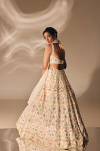 Load image into Gallery viewer, IVORY BRIDAL LEHENGA SET