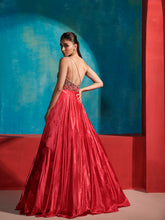 Load image into Gallery viewer, Cedar Rose Satin Gown