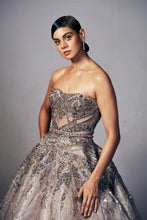 Load image into Gallery viewer, Cole Organza corset gown