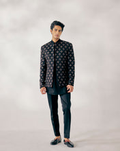 Load image into Gallery viewer, Black Rose Short Jacket set