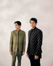 Load image into Gallery viewer, Black Rose Short Jacket set