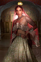 Load image into Gallery viewer, Sage Green Lehenga Set