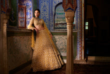 Load image into Gallery viewer, Gold Sequin Lehenga Set