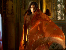 Load image into Gallery viewer, Orange Gota Patti Lehenga Set