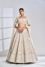 Load image into Gallery viewer, Nude Pearl Lehenga Set