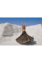 Load image into Gallery viewer, Black Cut Work Lehenga Set