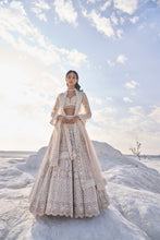 Load image into Gallery viewer, Nude Cream Dori Lehenga Set