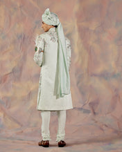 Load image into Gallery viewer, Hazy Blue Sherwani Set