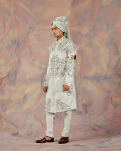 Load image into Gallery viewer, Hazy Blue Sherwani Set