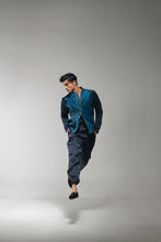 Load image into Gallery viewer, Midnight blue Bomber Jacket Set