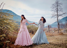 Load image into Gallery viewer, Wewak Chiffon Kurta-Lehenga Set