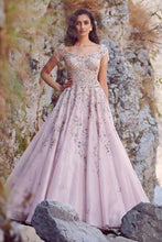 Load image into Gallery viewer, Pink Organza Gown