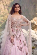 Load image into Gallery viewer, Pink Chikankari Kalidar Set