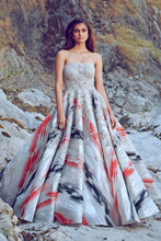 Load image into Gallery viewer, Blue Organza Gown