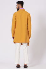 Load image into Gallery viewer, Mustard Short Kurta set