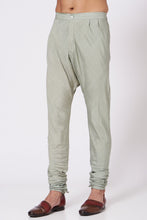 Load image into Gallery viewer, Sage Green Shoulder buttoned Kurta set