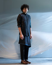 Load image into Gallery viewer, Charcoal Grey organza jacket