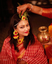 Load image into Gallery viewer, Pink And Yellow Floral Jewellery Set (Wbbcj3Ch-04)