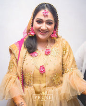 Load image into Gallery viewer, Pink Floral Jewellery Set (Sstj5Nh-04)