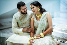 Load image into Gallery viewer, Yellow Floral Jewellery Set (Wbte3Ch-04)