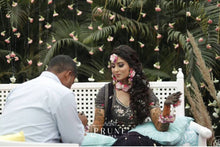 Load image into Gallery viewer, Pink Floral Jewellery Set (Bstj3Ch-04)