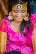 Load image into Gallery viewer, Purple And Yellow Floral Jewellery Set (Wbtjh-03)