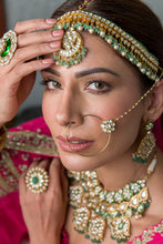 Load image into Gallery viewer, Gold Polki Nose Ring