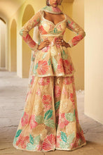 Load image into Gallery viewer, Pastel Floral Garara Set