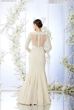 Load image into Gallery viewer, Ivory Fish Cut Gown