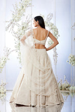 Load image into Gallery viewer, Ivory Pearl Lehenga Set