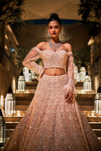 Load image into Gallery viewer, Powder Peach Lehenga Set
