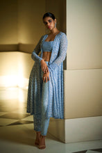 Load image into Gallery viewer, Powder Blue Pant Set