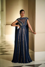 Load image into Gallery viewer, Navy Gown