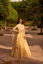 Load image into Gallery viewer, Lemon Yellow Lehenga Set