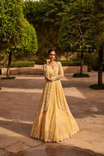 Load image into Gallery viewer, Lemon Yellow Lehenga Set