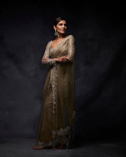 Load image into Gallery viewer, Antique Gold Saree