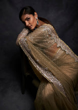 Load image into Gallery viewer, Antique Gold Saree